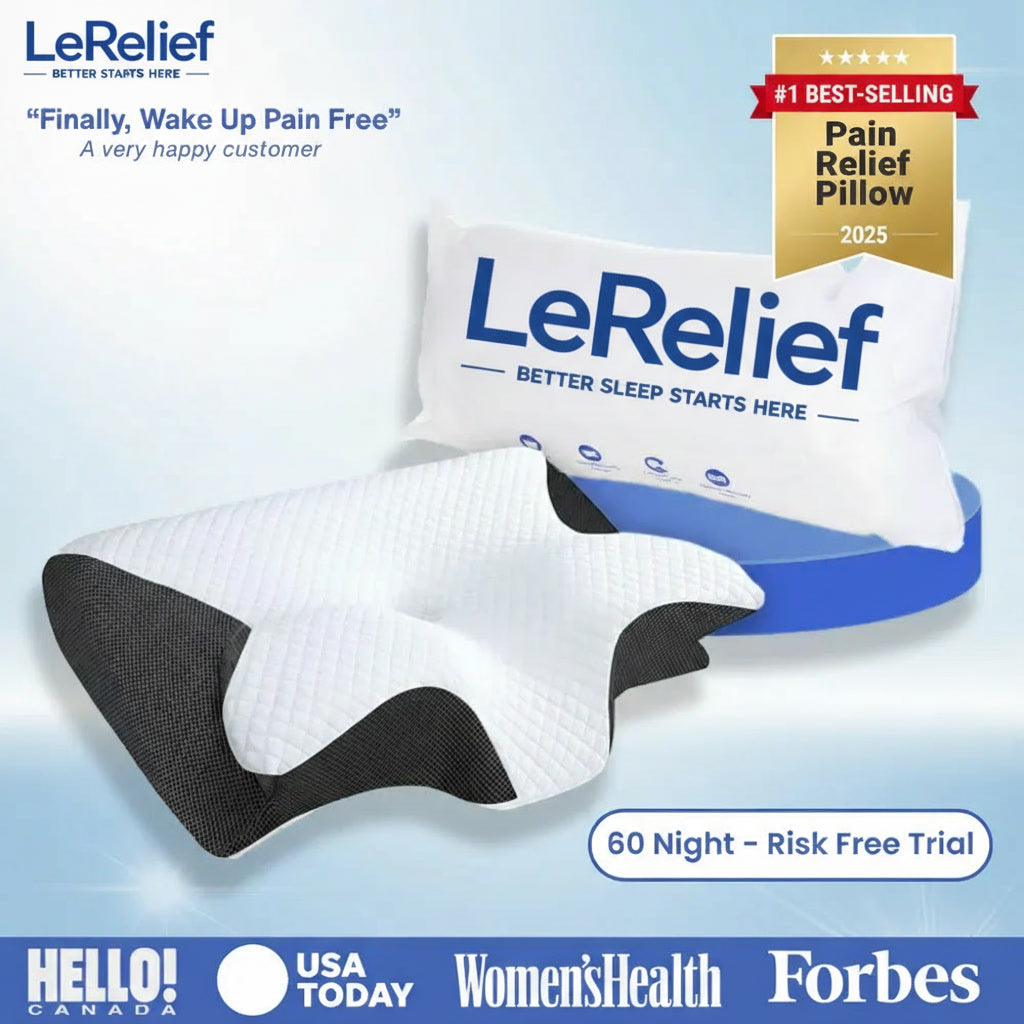 LeRelief™ All Night Comfort Pillow